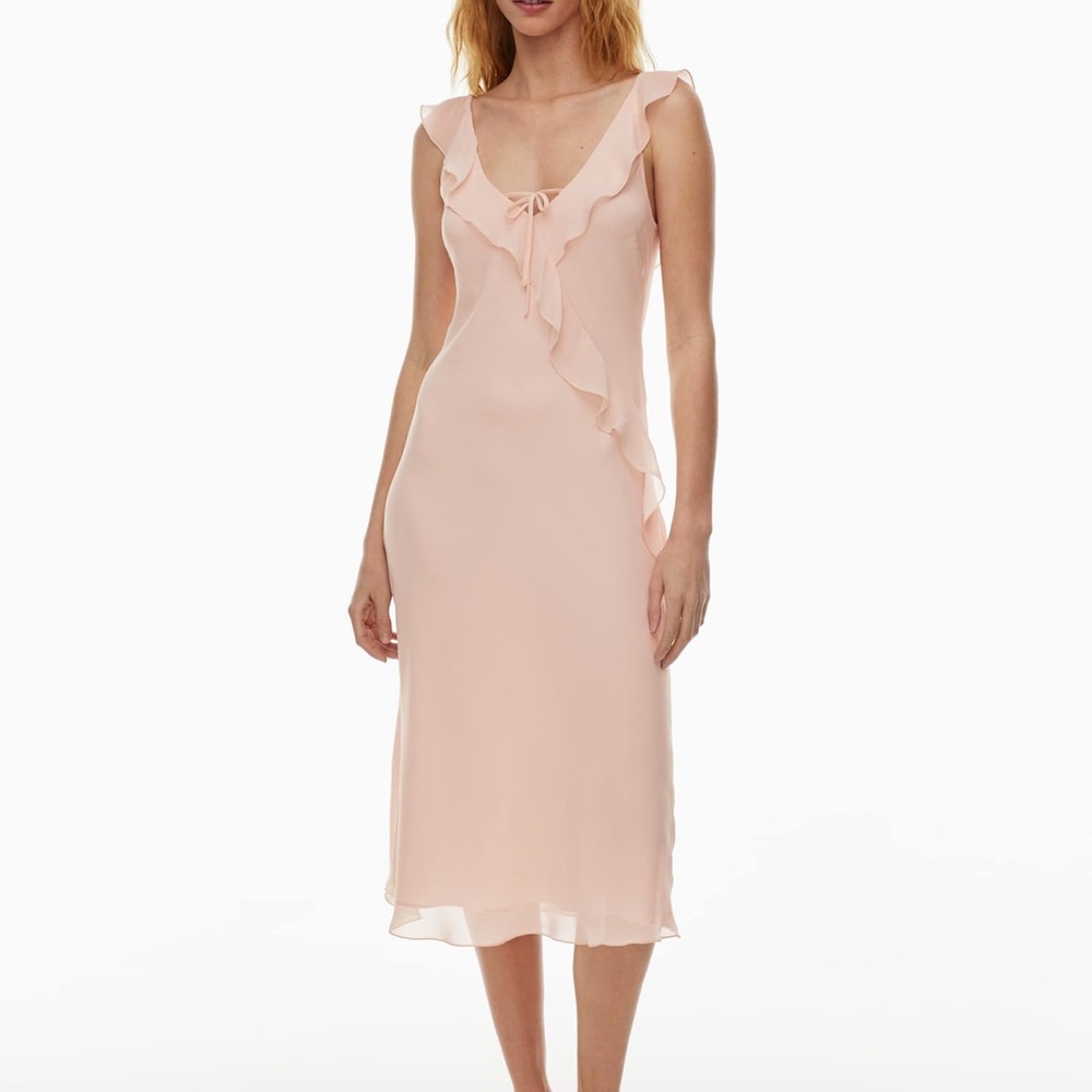 Aritzia Beaufort dress Blush